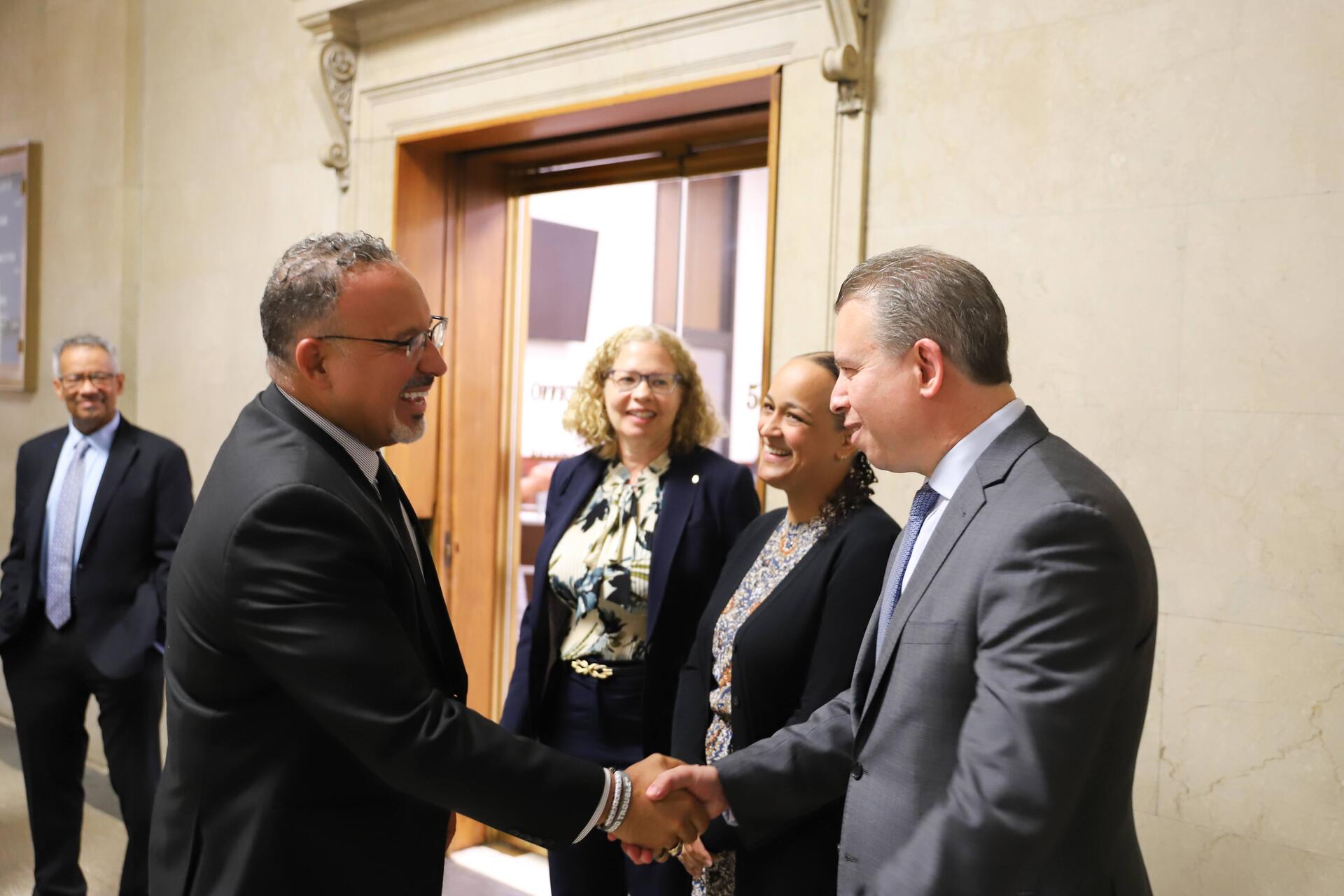 U.S. Secretary of Education Miguel Cardona