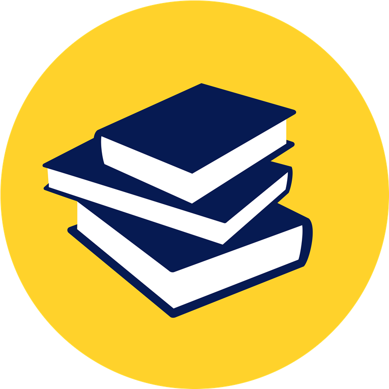 Book stack icon