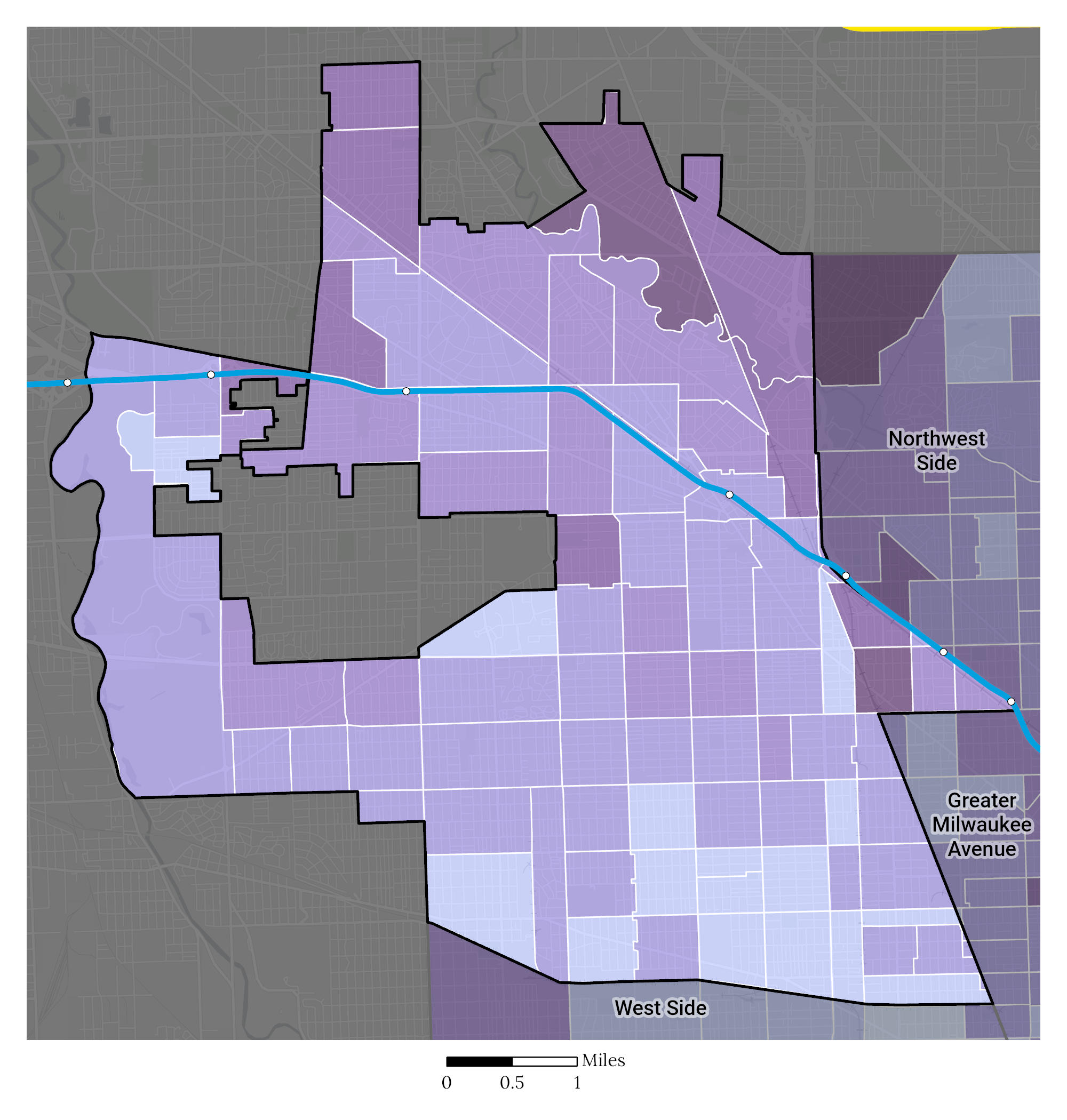 Median Household Income map Far Northwest Side.png