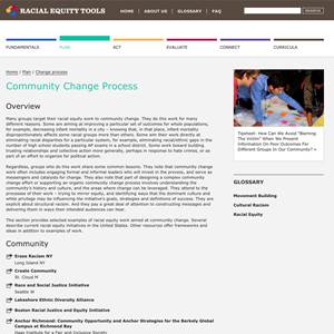 Community Change Process - Document Image