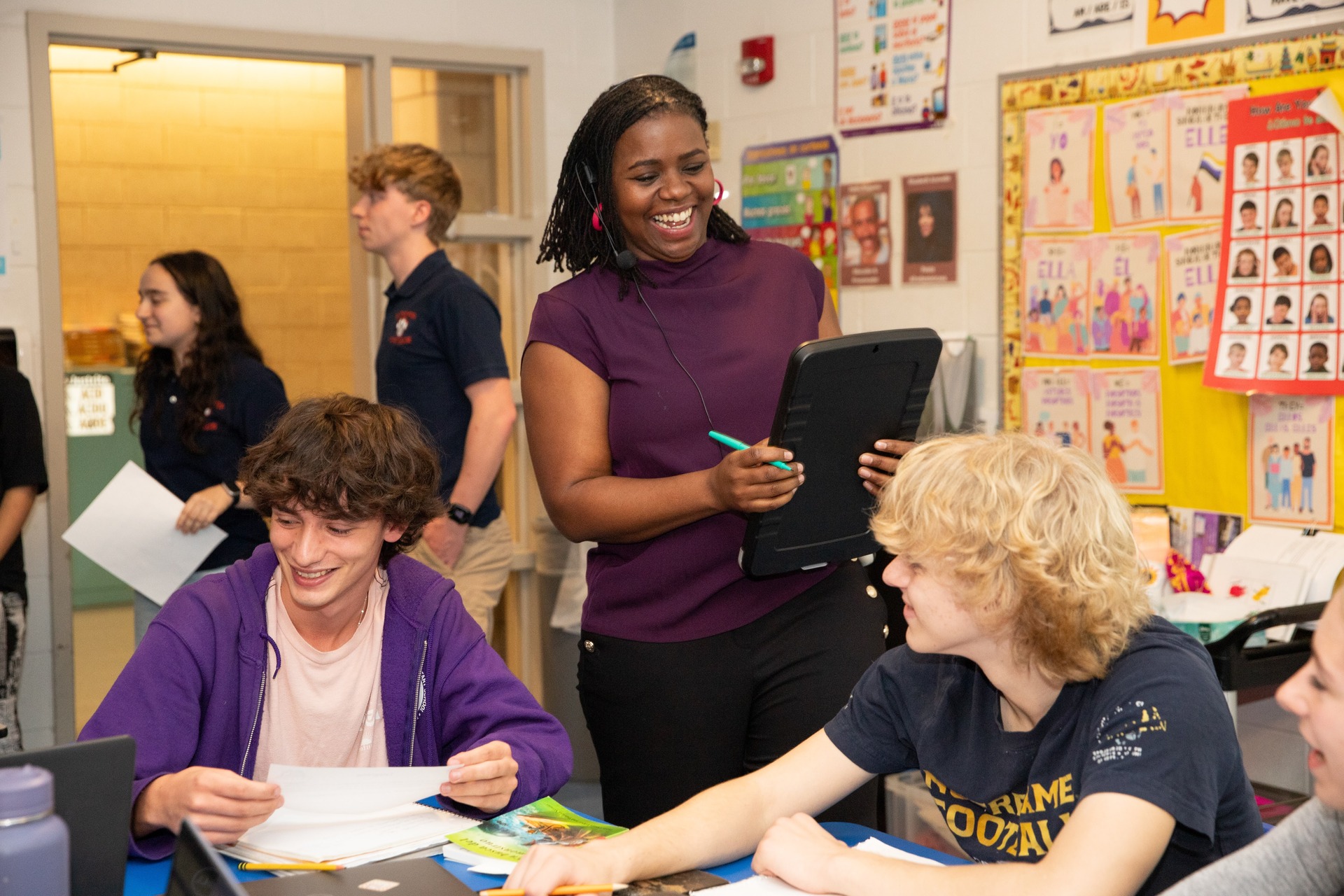 Walter Payton College Prep Students and Staff