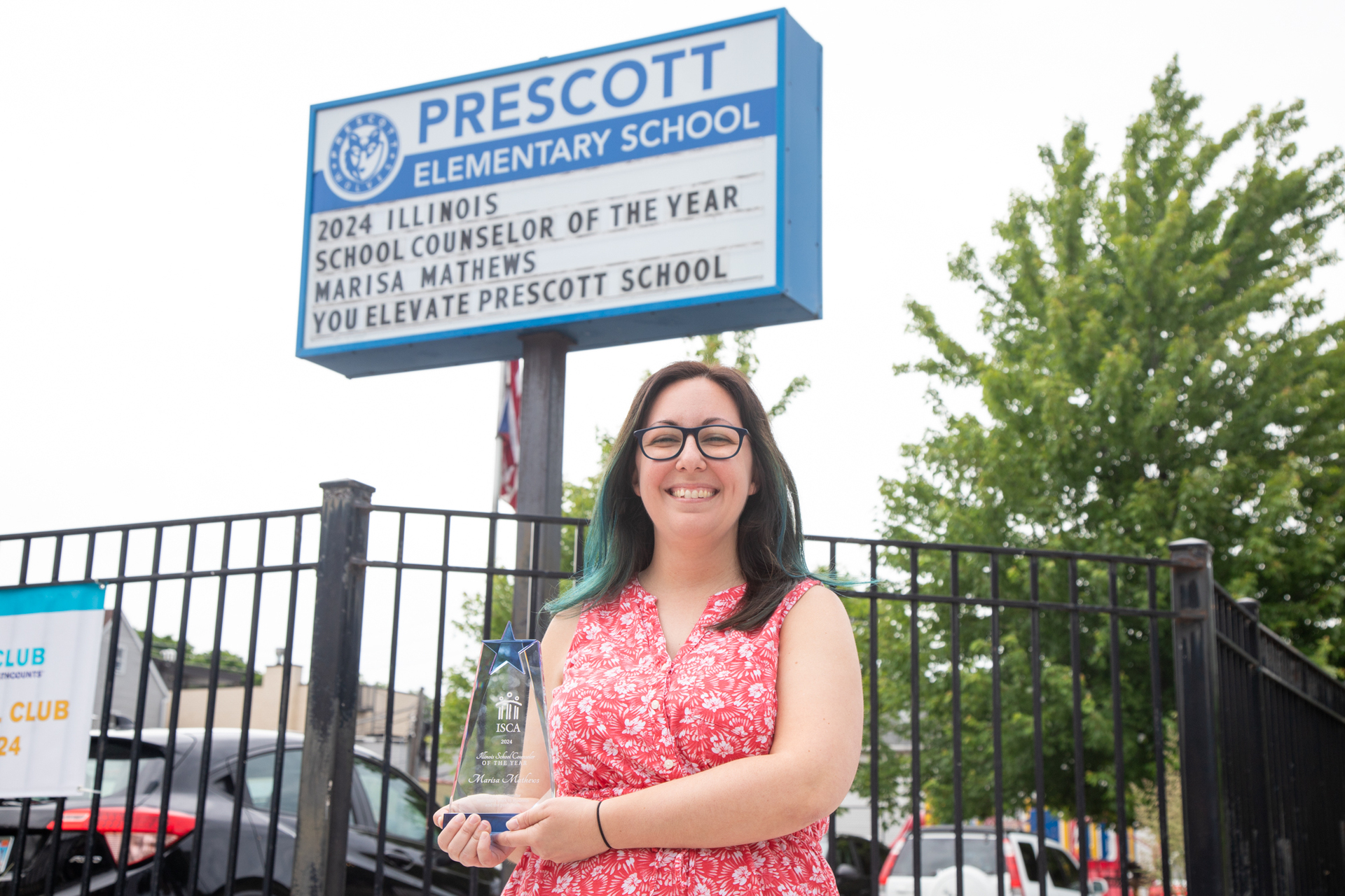 Counselor of the Year Marisa Mathews