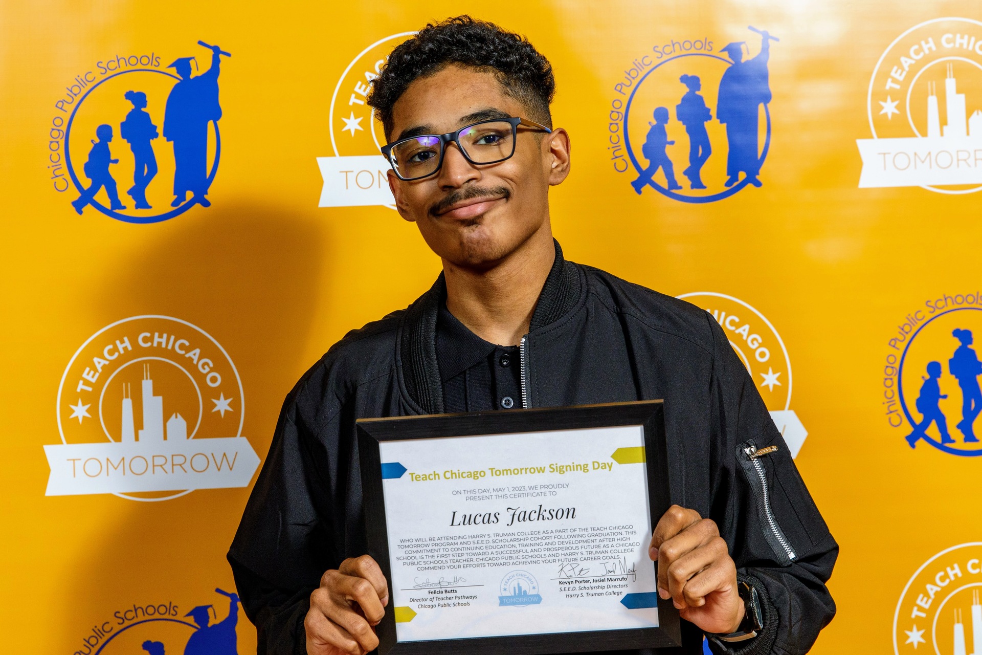 Teach Chicago Student with certificate