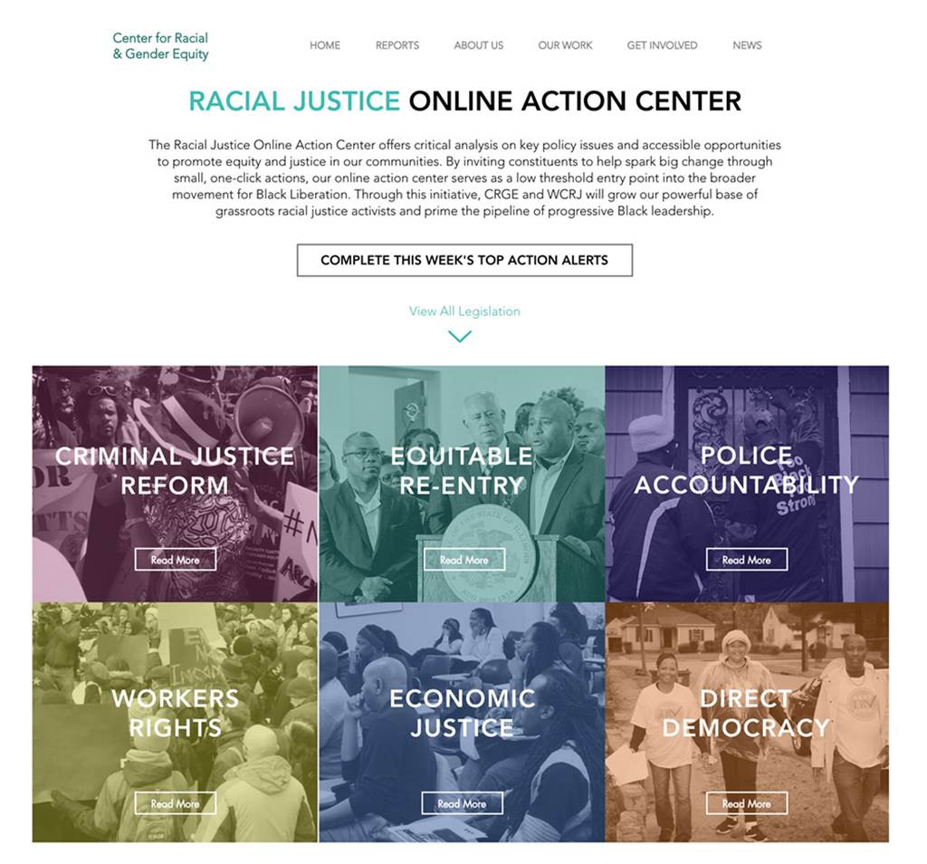 Racial Justice Online Action Center - Image