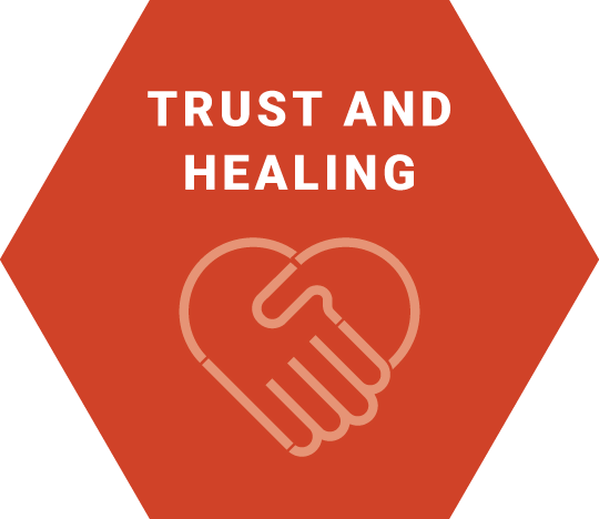 trust and healing icon 