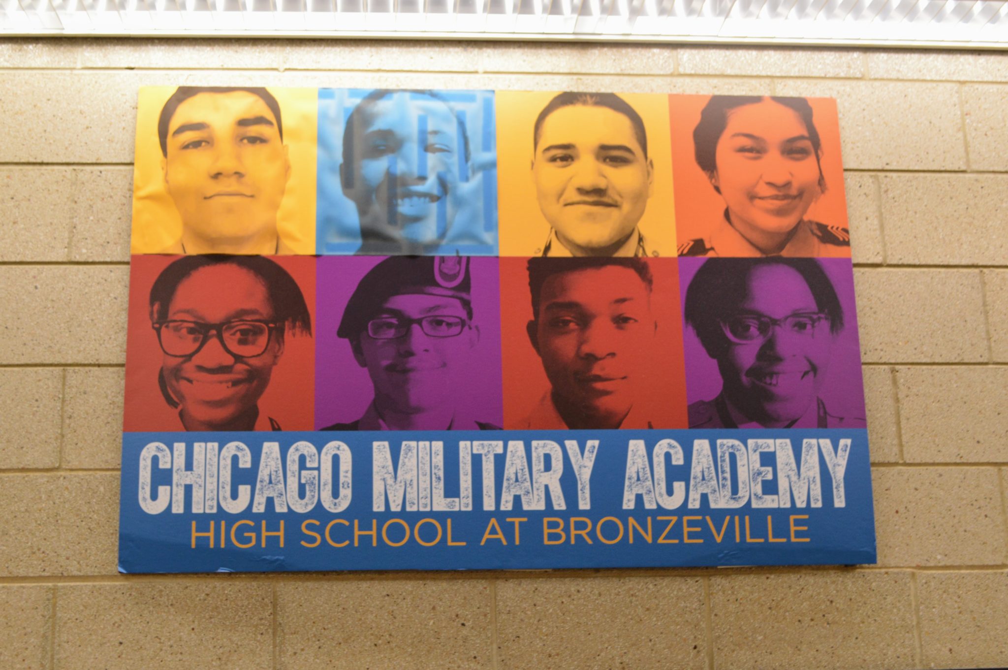 Chicago Military Academy High School at Bronzeville poster