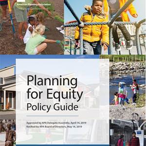 Planning for Equity Policy Guide Cover