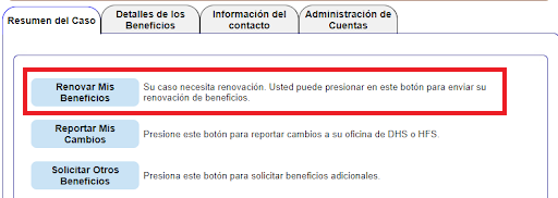 Medicaid site screenshot