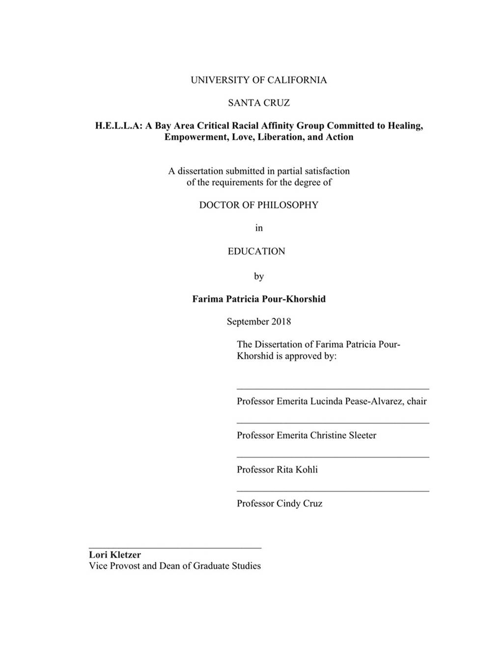 H.E.L.L.A: A Bay Area Critical Racial Affinity Group Committed to Healing, Empowerment, Love, Liberation, and Action - image