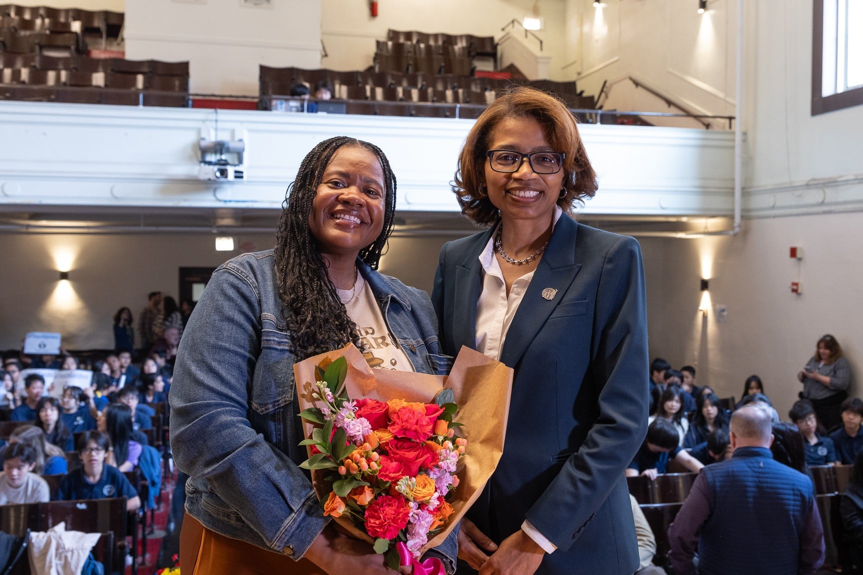 Misty Richmond and CPS CEO King