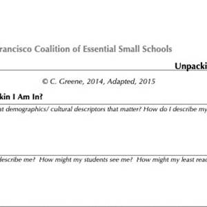Unpacking Your Stance Worksheet thumbnail