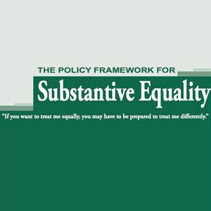 The Policy Framework for Substantive Equality - image
