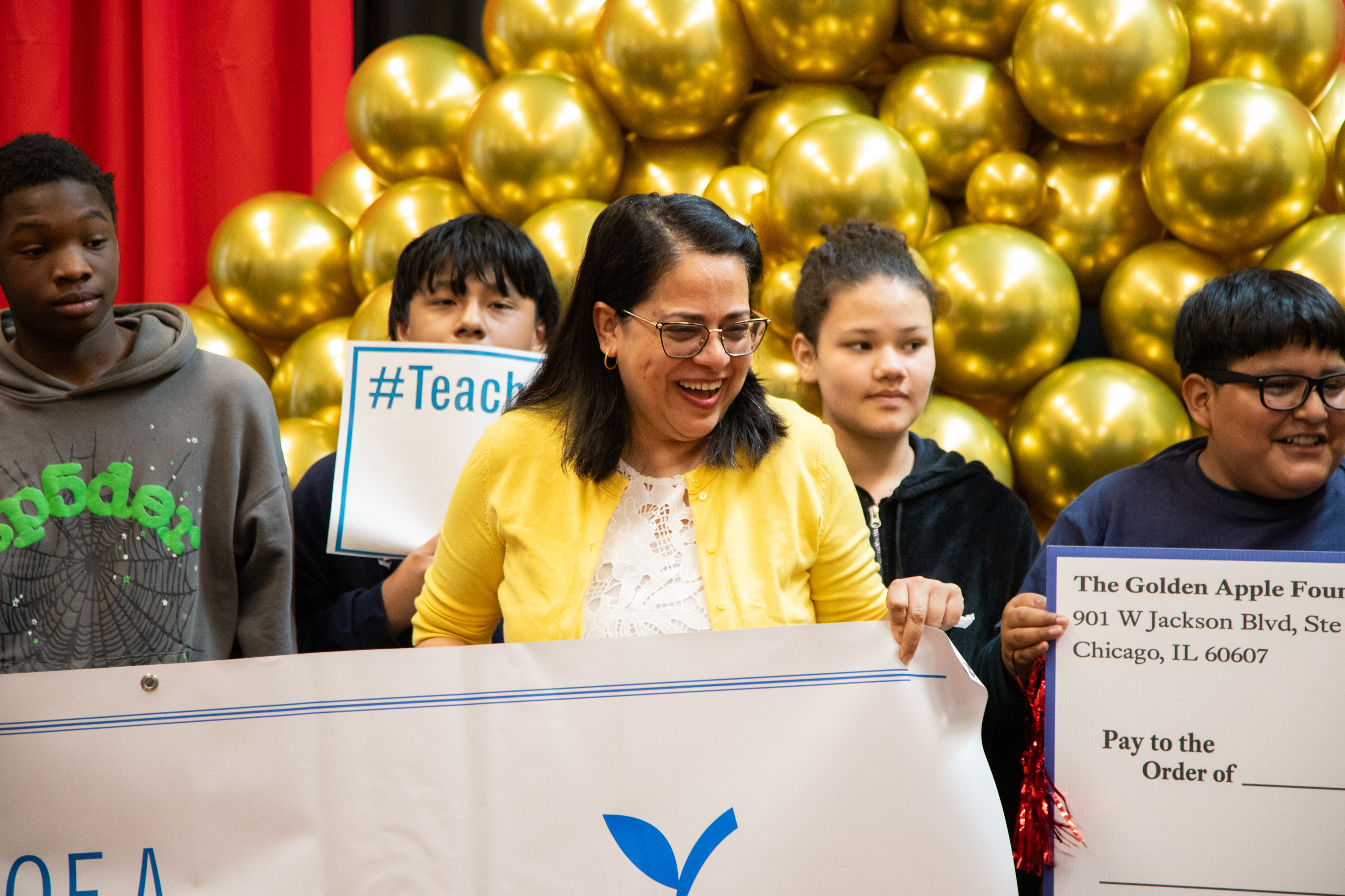 Ms. Nita Sengupta, Golden Apple Winner