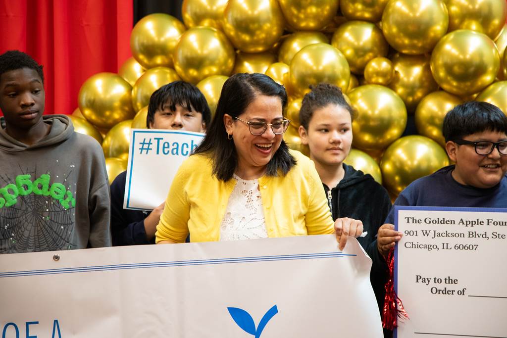Ms. Nita Sengupta, Golden Apple Winner