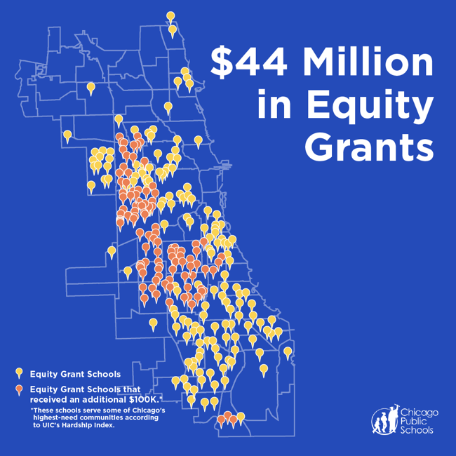 44 million in equity grants
