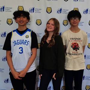 Chase, Payton, and Yi Hui
