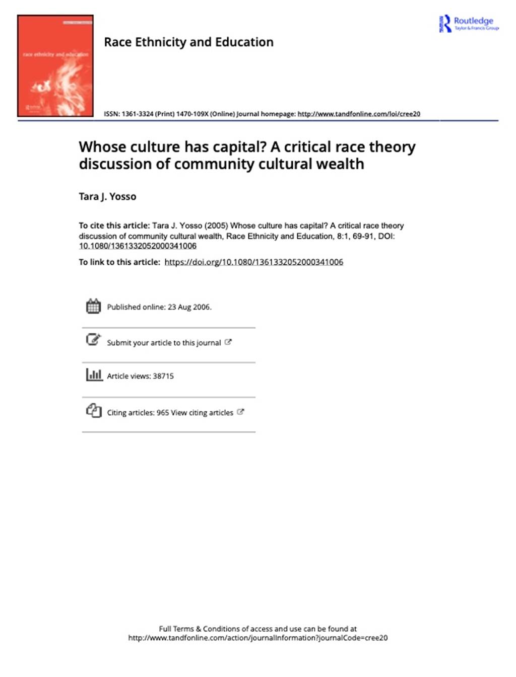 Whose Culture Has Capital - Cover image