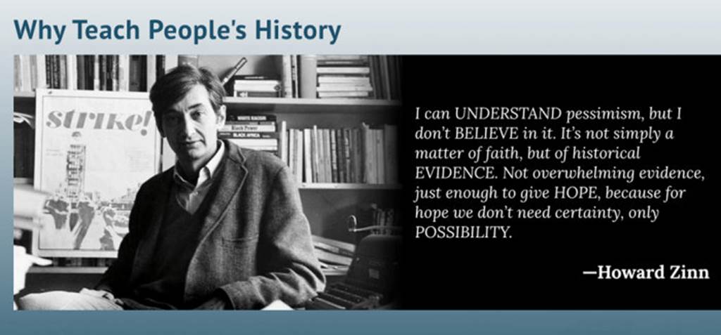 Zinn Education Project - Banner