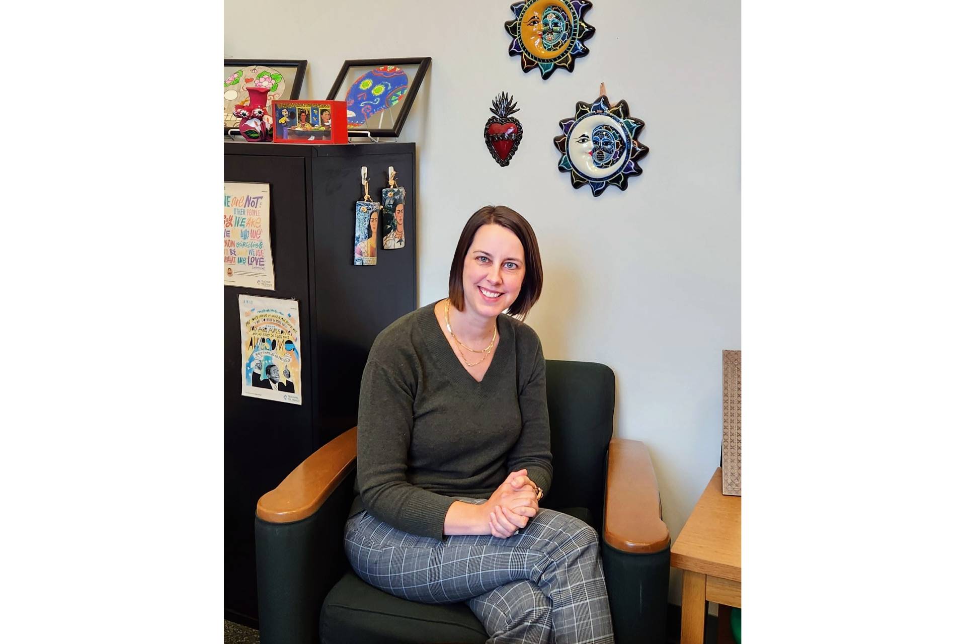 Dr. Haas, School Principal at Brighton Park Elementary