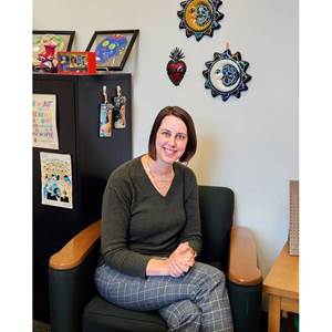 Dr. Haas, School Principal at Brighton Park Elementary