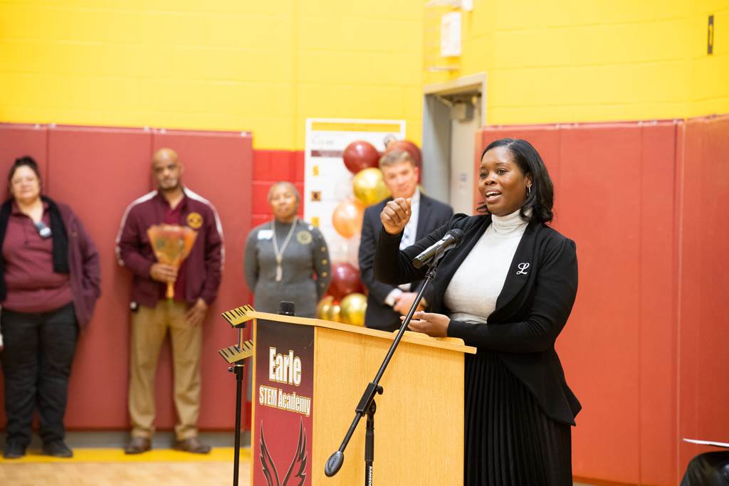 Principal of the Year at Earle ES