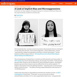 A Look at Implicit Bias and Microaggressions - Document Image