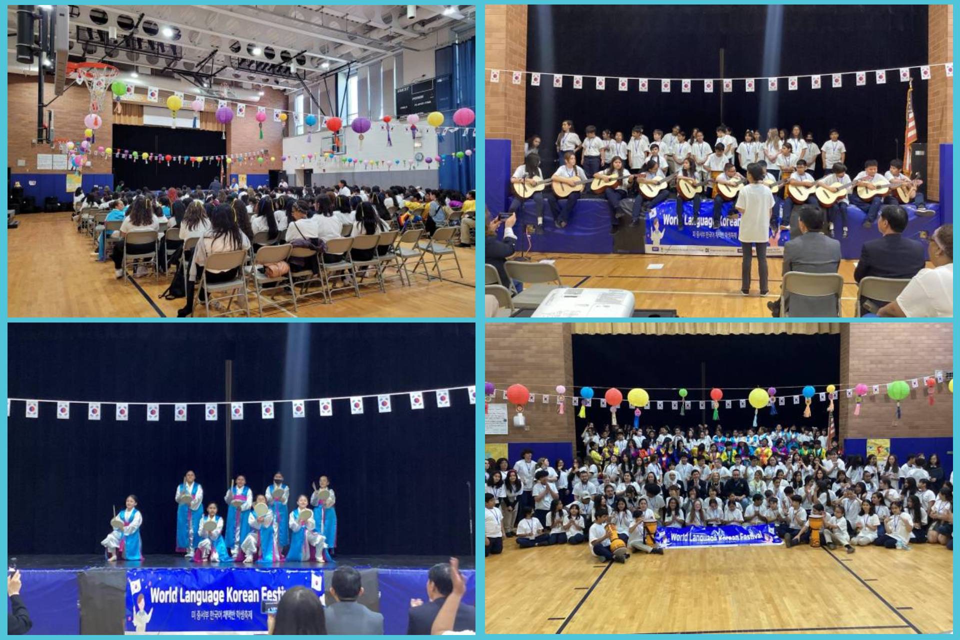 World Language Korean Festival at Azuela ES