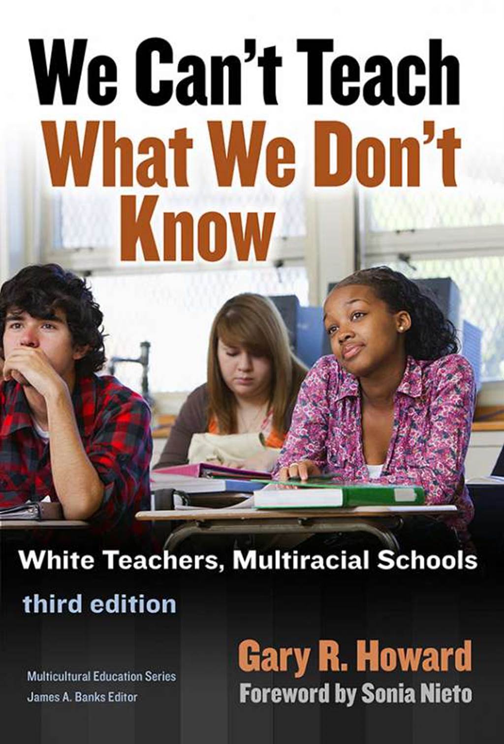 We Can't Teach What We Don't Know - Book Cover