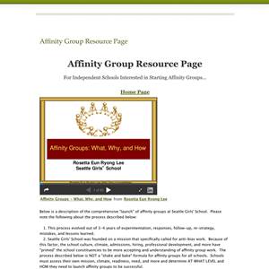 Affinity Group Resource Page - image