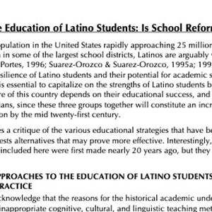 Is School Reform Enough? article thumbnail