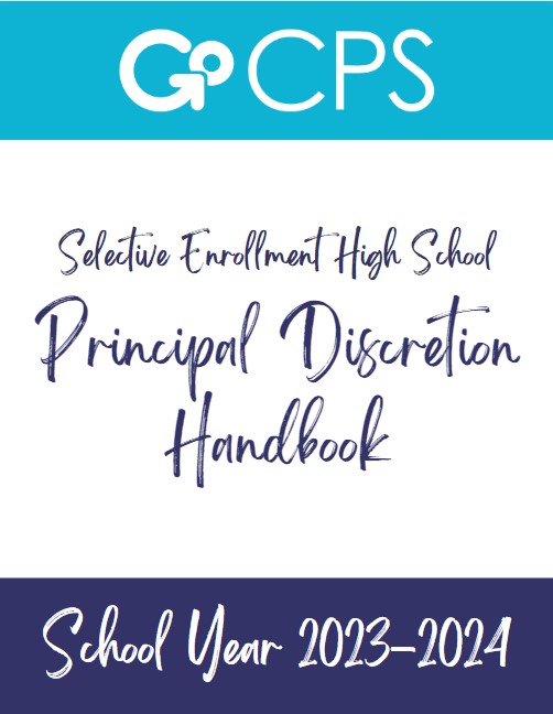 Principal Discretion Handbook Cover