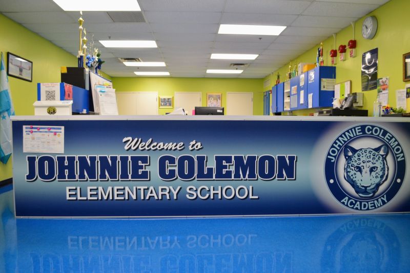 Welcome to Johnnie Colemon ES Banner