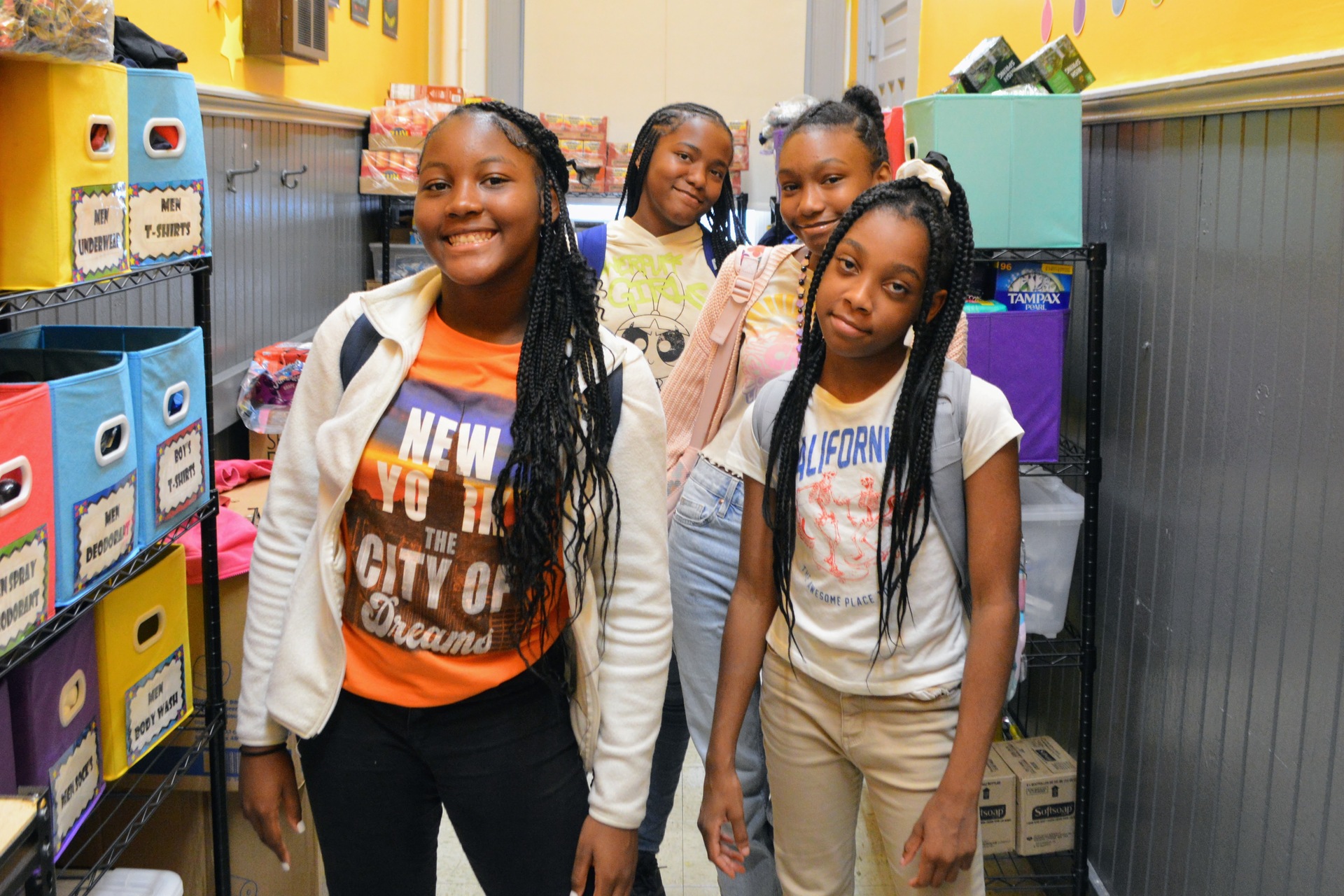 image of smiling students