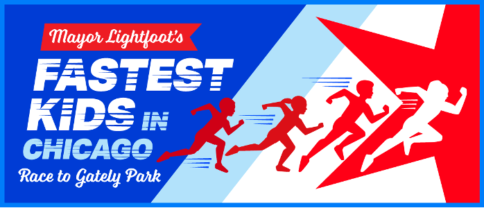 logo for mayor Lightfoot's Fastest Kids in Chicago race