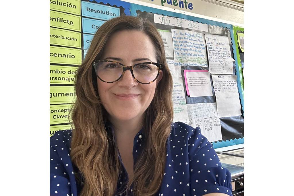 Mrs. Marisela Sandoval, Dual Language Literacy Teacher at Von Linné Elementary