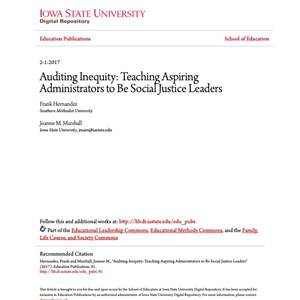Auditing Inequity Report Cover