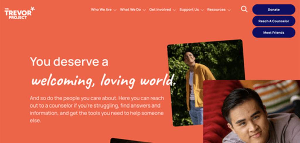The Trevor Project - Banner