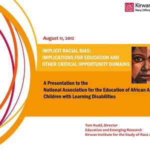 Implicit Racial Bias cover image