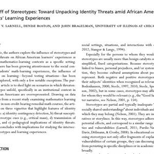 the stuff of stereotypes document screenshot