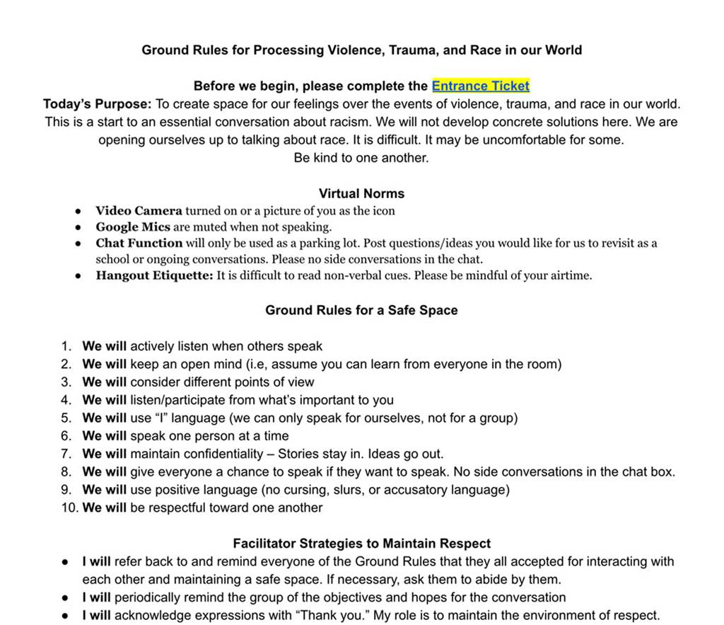 ground rules document image