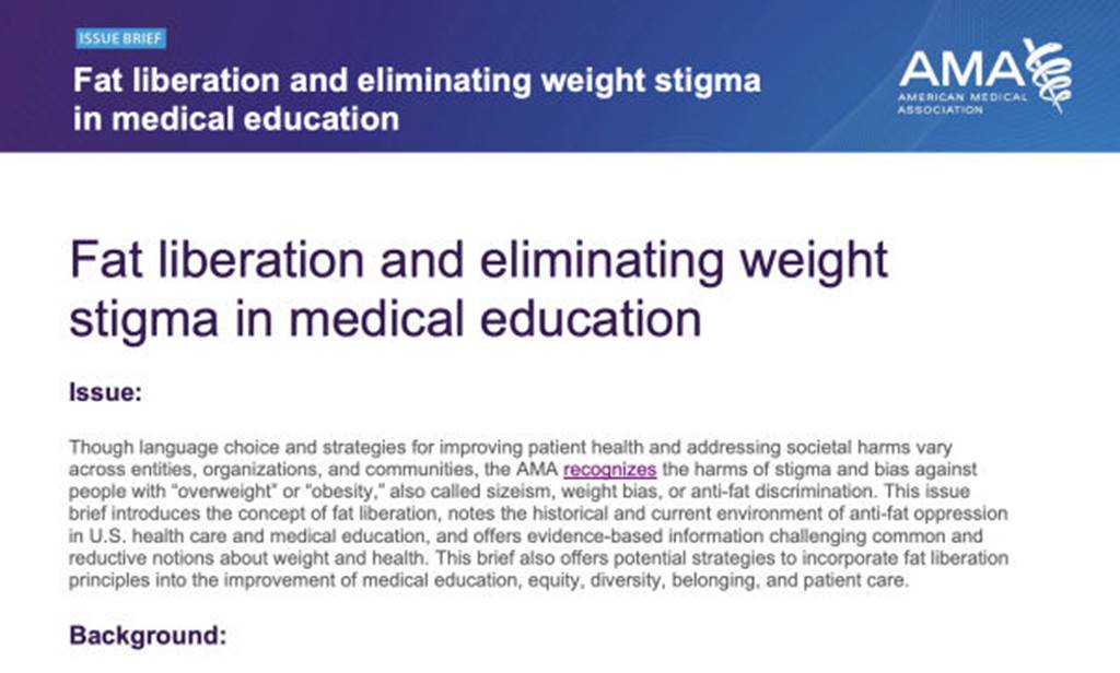 Fat Liberation and Eliminating Weight Stigma Banner