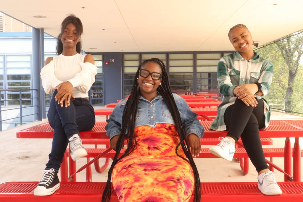 Wendell Smith Students: Nile, Jaleah, and Ja'Mya