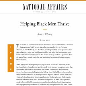 Helping Black Men Thrive - image