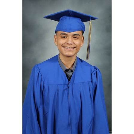 Edgar, West Park's 2024 Graduate