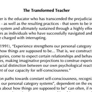 the transformed teacher essay thumbnail