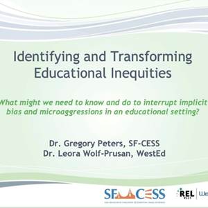 Identifying and Transforming Educational Inequities - image