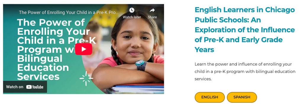 Latino Policy Forum: Parent Resources - Banner