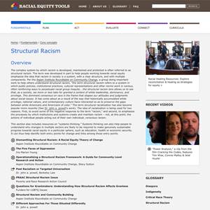 Structural Racism - Document image