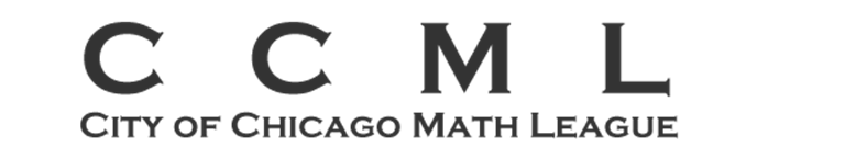 City of Chicago Math League (CCML) logo