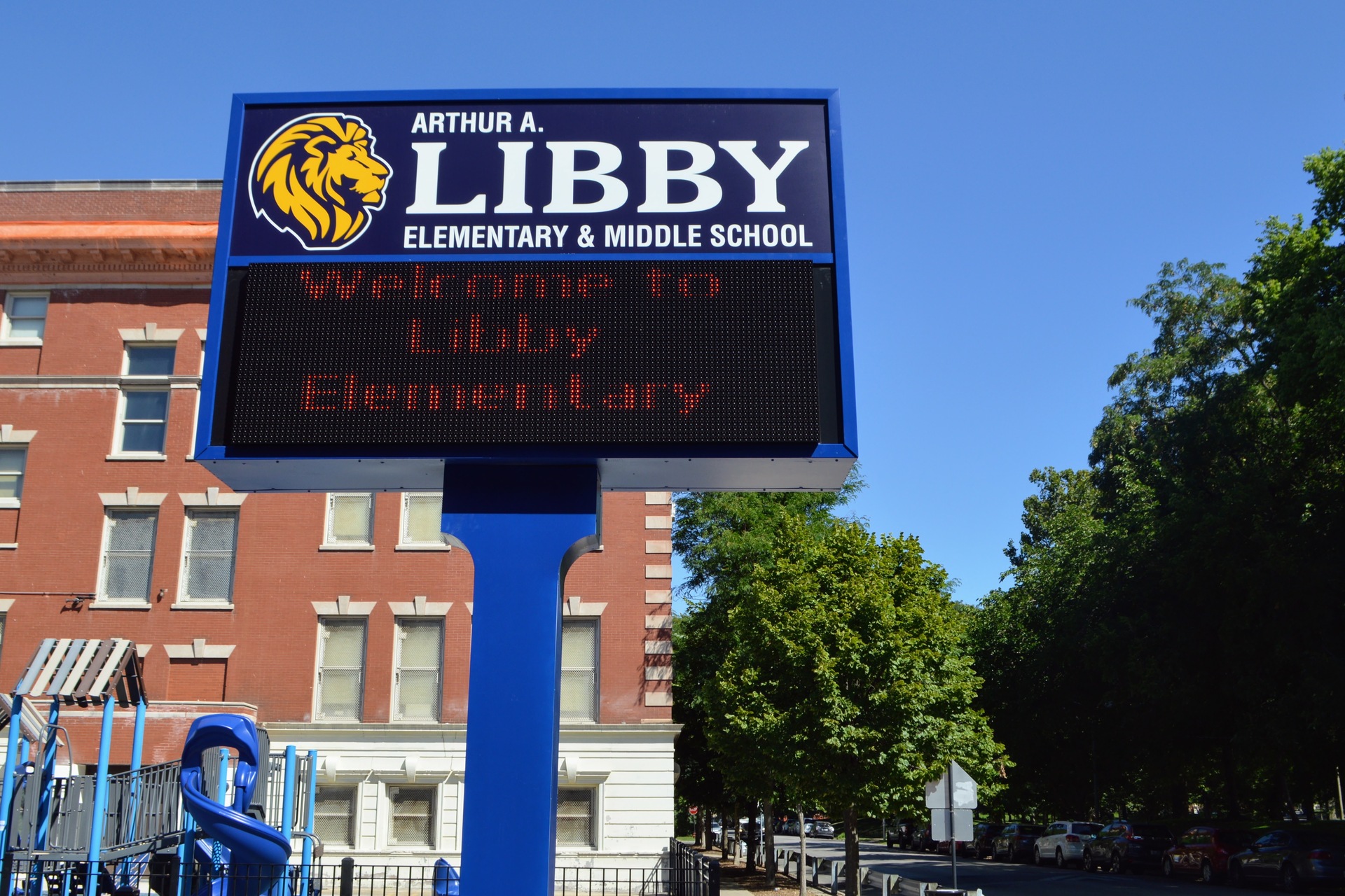 picture outside school